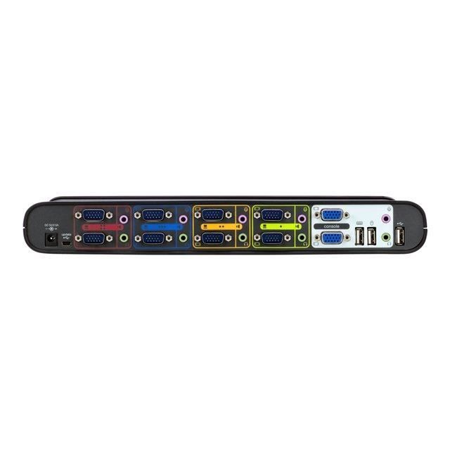 BELKIN Switch KVM SOHO 4 Ports, Dual-Head VGA/USB