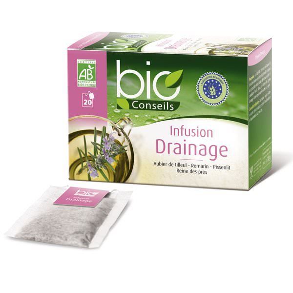Infusion Drainage Bio - 20 sachets - Bioconseils