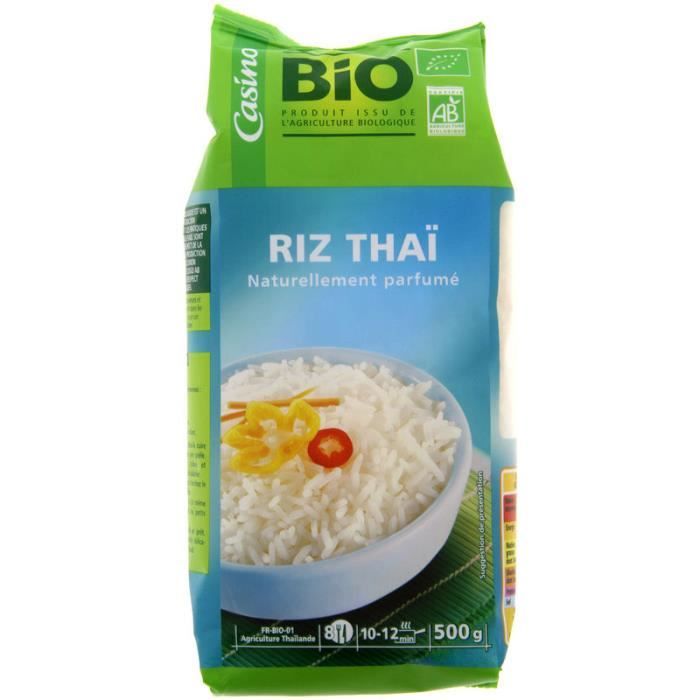Riz Thai Blanc Bio 500g
