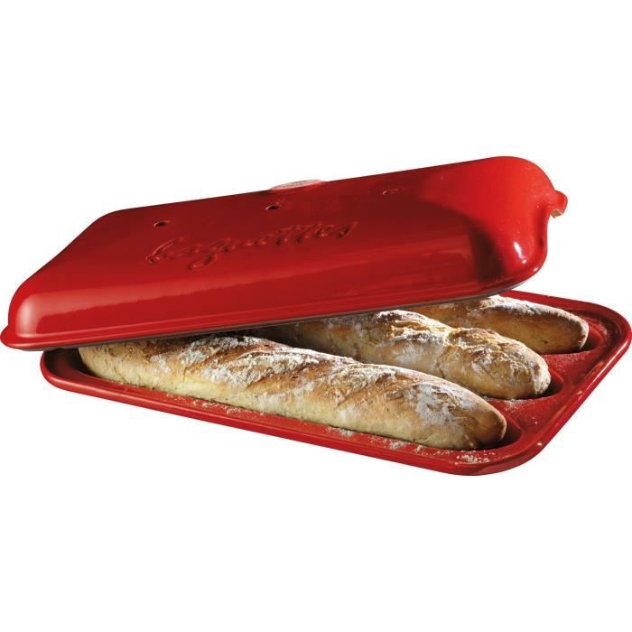 EMILE HENRY Moule à baguettes 39x24 cm grand cru