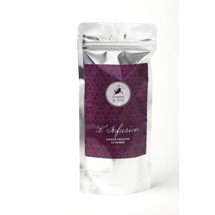 GOURMET IN LOVE Infusion Saveur Pomme et Violette Zip Pack - 40 g