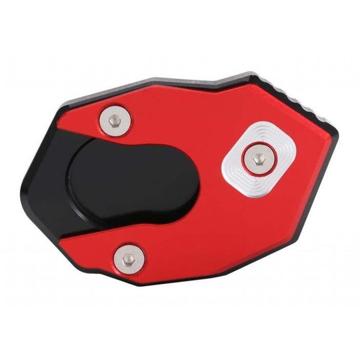 Tapis De Protection Pour Moto Kickstand De Moto Gear - Métal Résistant rouge