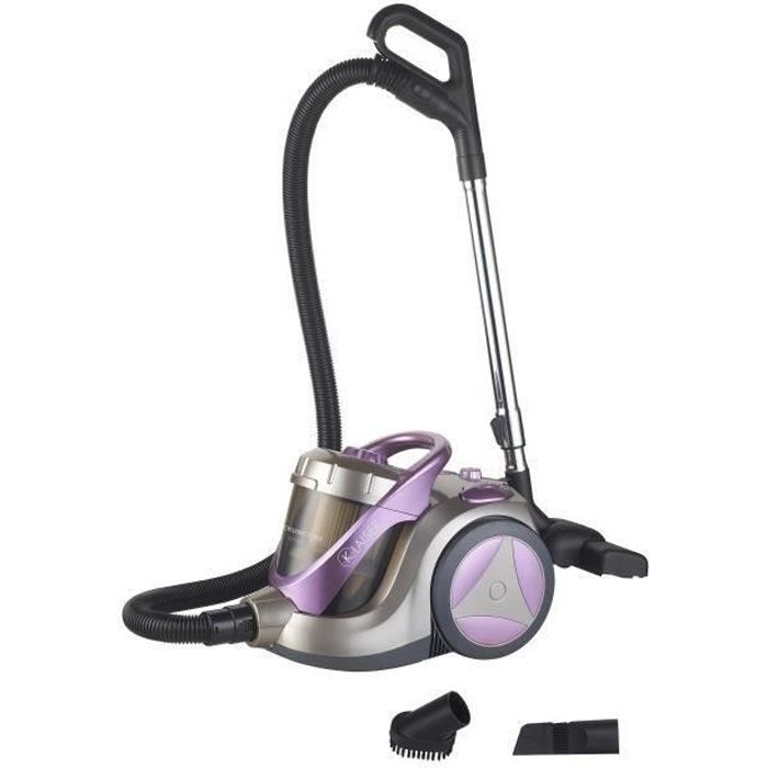KLAISER - Puissance 2400W - Aspirateur Sans Sac Confort XL - Ultra Puissant