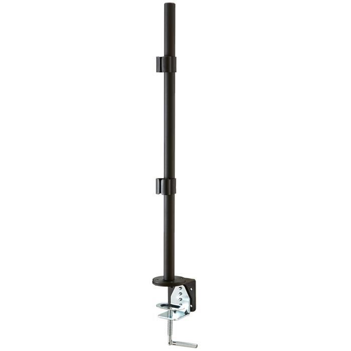 Mât pour supports d'écrans 70 cm, fixation à pince
