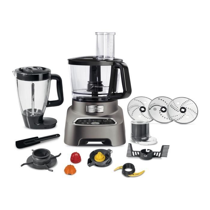 Robot Multifonctions Moulinex FP827E10 DOUBLE FORCE 10 Accessoires