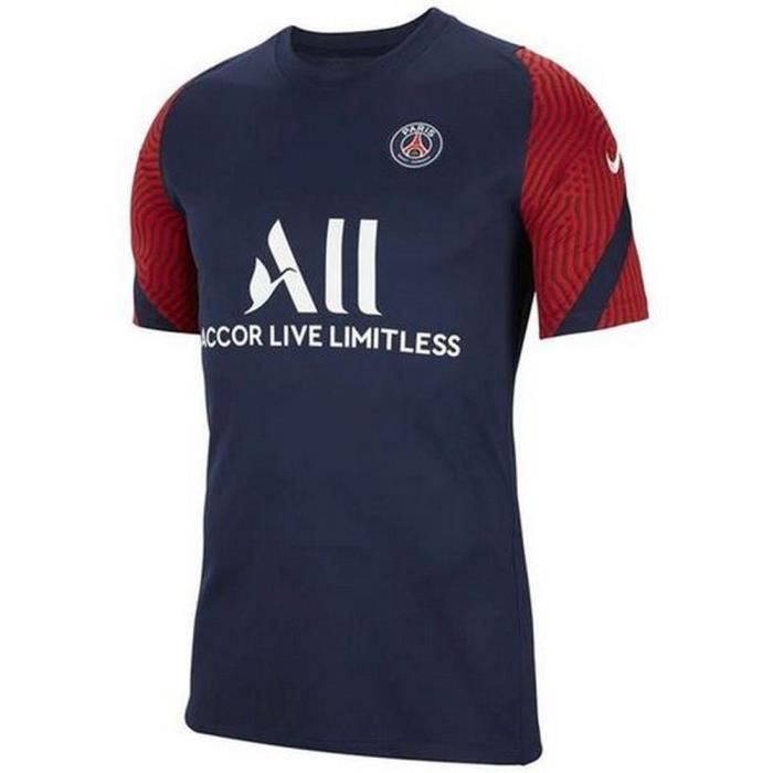 Nouveau Maillot Officiel D'Entrainement Enfant Nike PSG Paris Saint-Germain Saison 2020-2021
