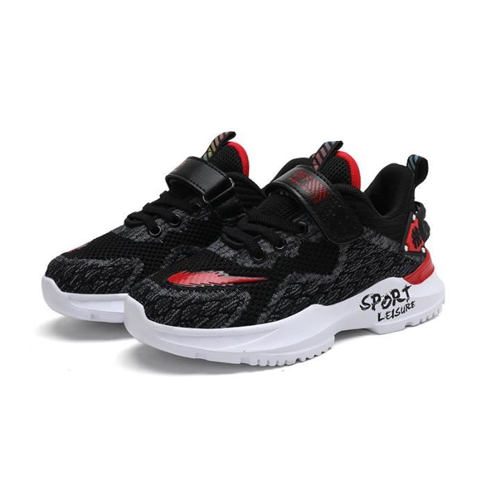 BASKET Mixte - Chaussures de course de sport pour enfants - Noir CW™