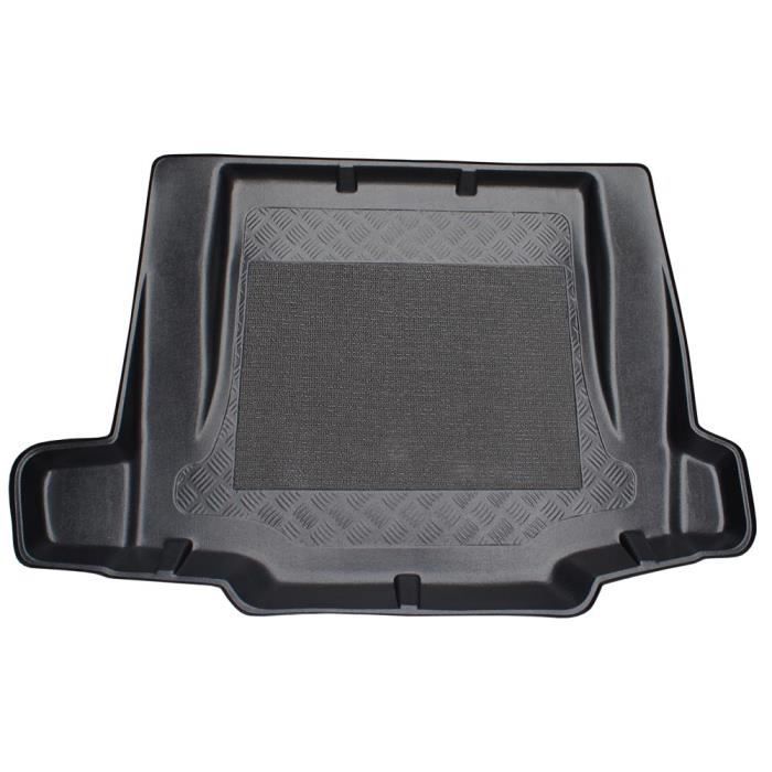 Tapis de coffre BMW Serie 1 (E81) et (E87) de 09.2004 a 2011 MTM coffre avec ailettes/espaces droite et gauche, sur mesure