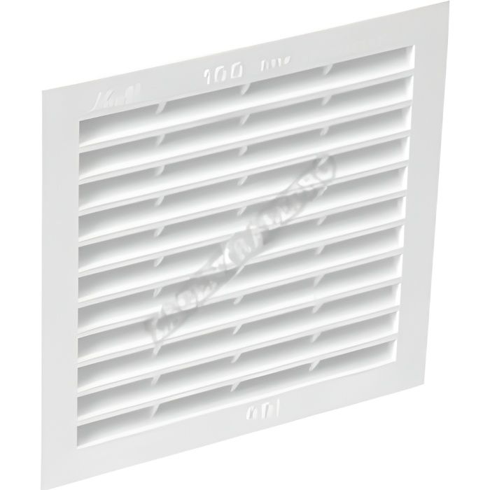 Grille d'aération à visser ou à coller classique c