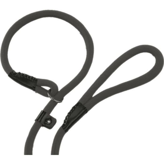 NOBBY Lasso rond en nylon 13mmx170cm - Noir - Pour chien