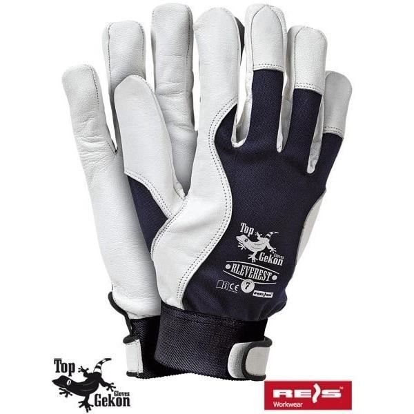REIS Gants de Travail en Cuir de Chevre - EVERE…