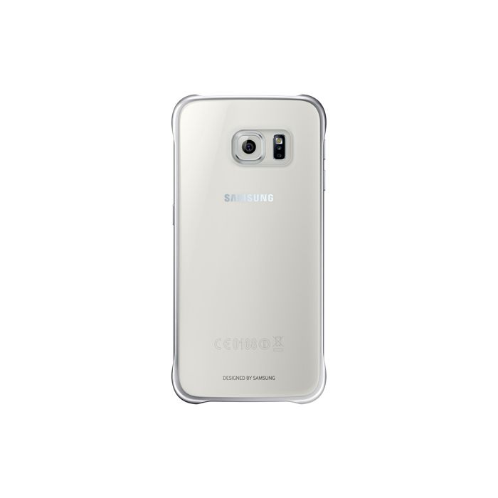 Samsung Coque Transparente S6 - Argent