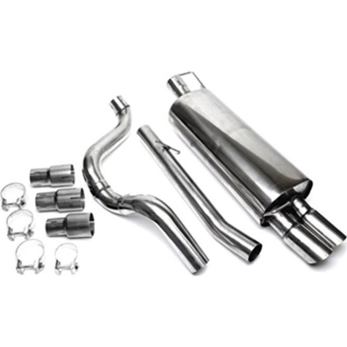 Ligne Echappement CatBack en Inox pour Audi A3 8L de 1996 a 2003
