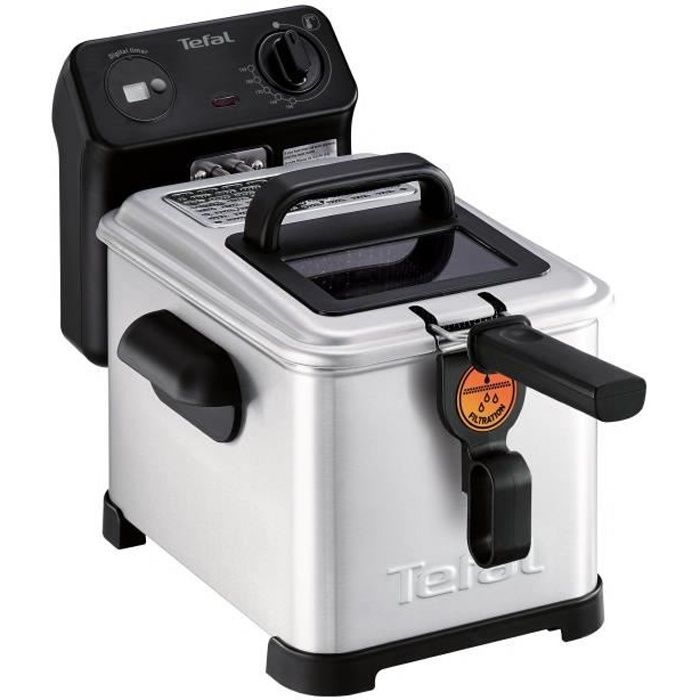 Tefal Filtra Pro FR5160, Friteuse, 1,3 kg, 4 L, 150 °C, 190 °C, Unique