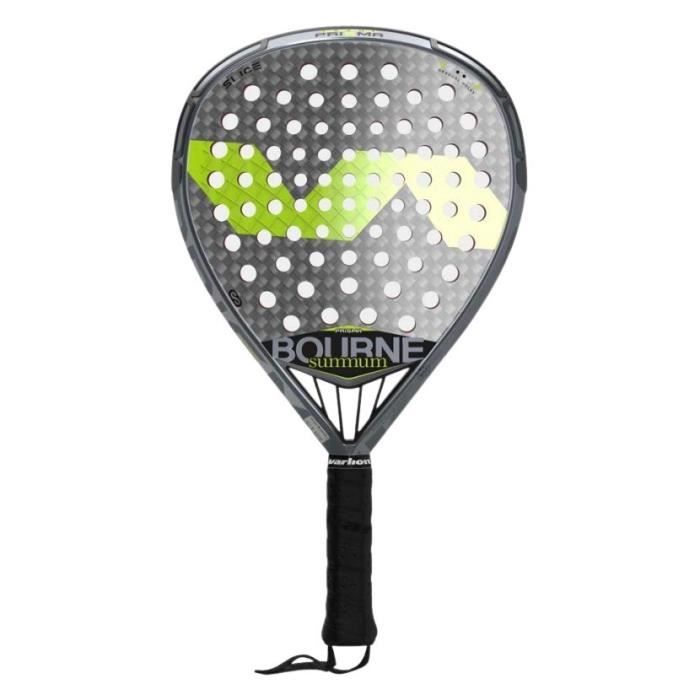 Raquette de padel Varlion Bourne Summum Prisma - gris/jaune - TU