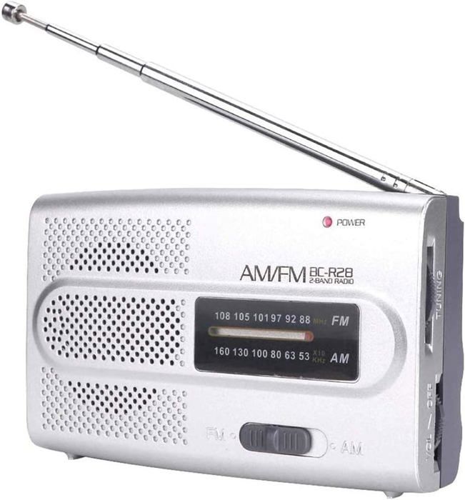 Mini Radio FM Portable - Lecture MP3 Par Carte SD - USB Rechargeable - Écran LCD Rétroéclairé - Compacte 4,2x8cm - 5