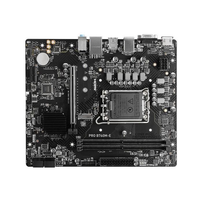 Carte mère MSI PRO B760M-A DDR4 SDRAM II Intel B760 LGA 1700 4xDDR5 SDRAM 128 Go Micro ATX Reconditionné - MSI reconditionné disponible sur Cdiscount Seconde Vie