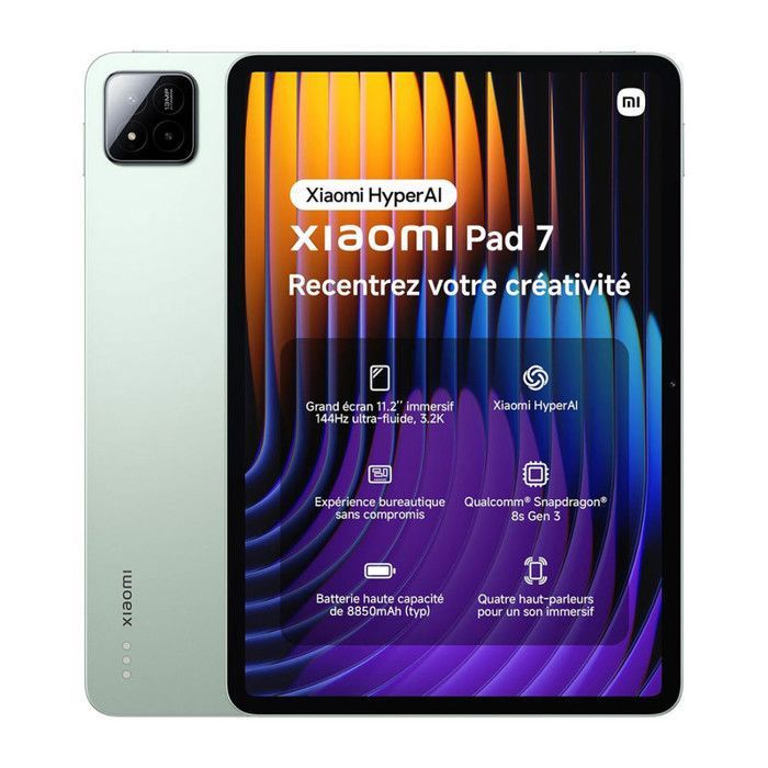 Tablette Tactile Xiaomi Pad 7 12Go Ram WIFI