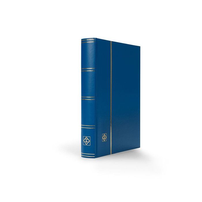 Album de timbres 64 pages blanches Prophila avec cassette bleue