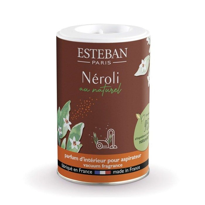 Accessoires parfumés - Esteban : Poudre aspirateur Néroli naturel - Esteban