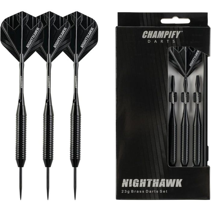 Bull's Eagle 3 Fléchettes en Acier 90% tungstène 22 g | Baril innovant avec poignée Requin et Dos Ouvert Bull's Eagle 3 Fléchettes en Acier 90% tungstène 22 g | Baril innovant avec poignée Requin et Dos Ouvert