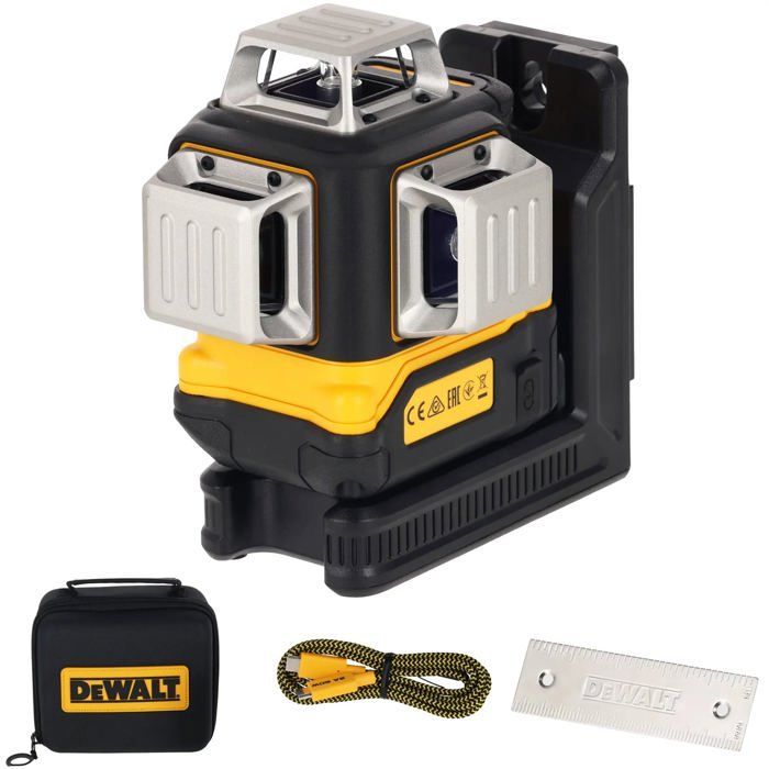 Niveau laser 3 lignes faisceau DEWALT étui de transport DCLE14361GB XJ