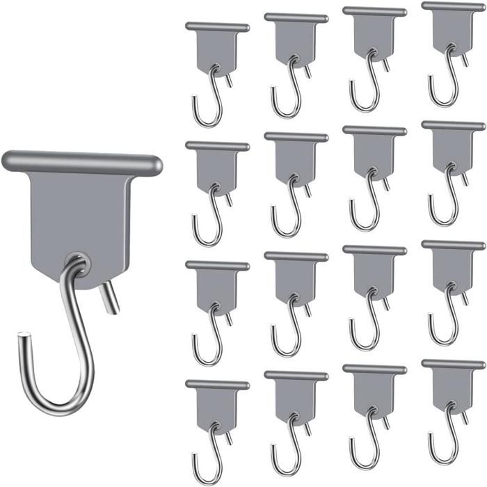 Crochets pour auvent de camping-car lot de 17 accessoires de fixation pour auvent de camping-car crochets pour auvent de camping