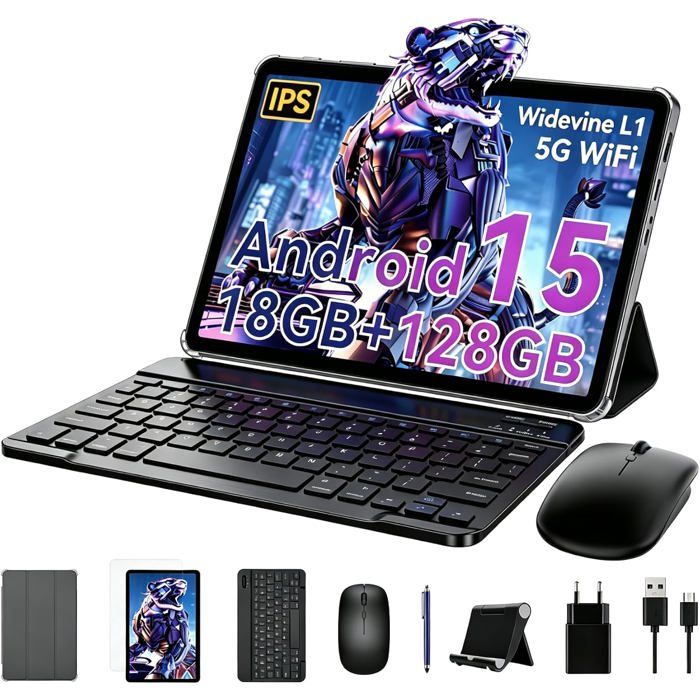 2026 Android Tablette 10 Pouces, Android Tablette Avec Clavier Et ...