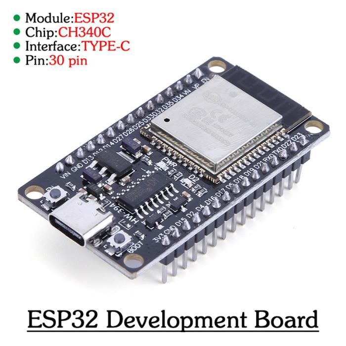 1 ESP32S MCU Module-WeMos D1 Mini-Carte de développement ESP32 WiFi ...