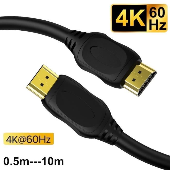 15m - 8K HDMI 2 1V - câble HDMI 4k 2.0 8K 2.1 vers HDMI, Support ARC 3D HDR  4K 60Hz Ultra HD pour commutateur - Cdiscount Informatique