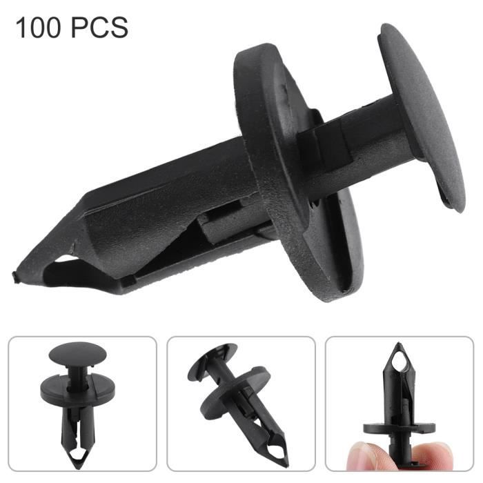 Akozon Motorunterboden Clips 10er Set - Für Ford Focus MK2/MK3 & Mondeo MK3/MK4