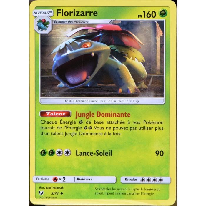 Carte Pokemon 3 73 Florizarre 160 Pv Sl3 5 Legendes Brillantes Neuf Fr Cdiscount Jeux Jouets Carte Pokemon 3 73 Florizarre 160 Pv Sl3 5 Legendes Brillantes Neuf Fr Cdiscount Jeux Jouets