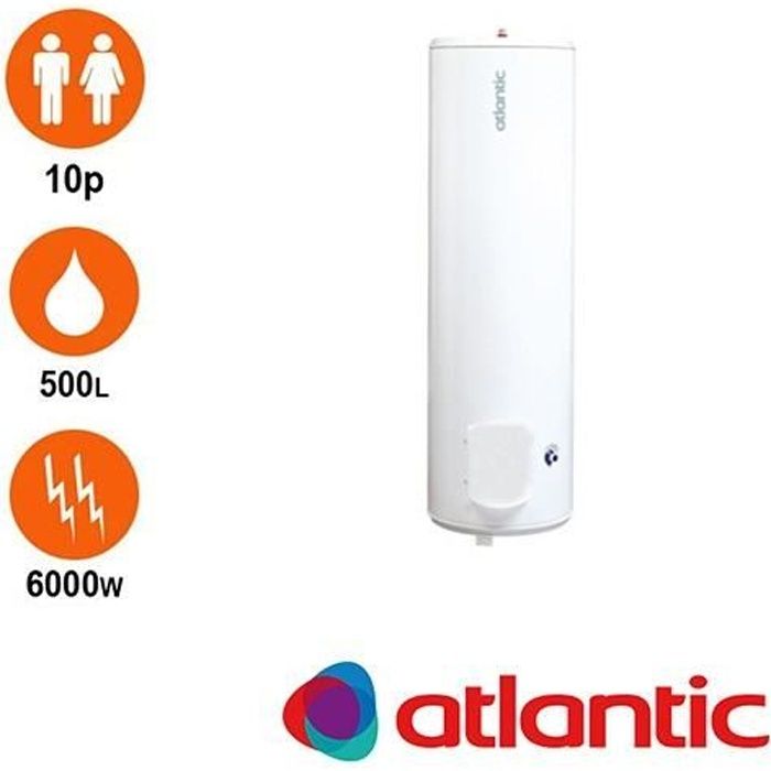 ATLANTIC Chauffe-eau électrique - 200L - Cdiscount Bricolage