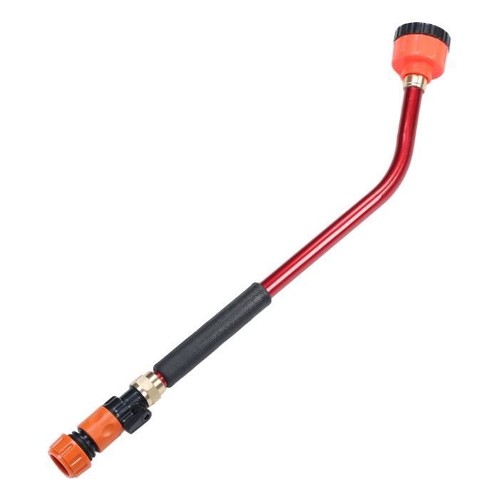 Baguette D'arrosage G3/8" DN10 2 En 1 Haute Pression Réglable Buse D' Arrosage Fleur 58 Cm Pour Jardin, Verger, Ceinture De Verdure