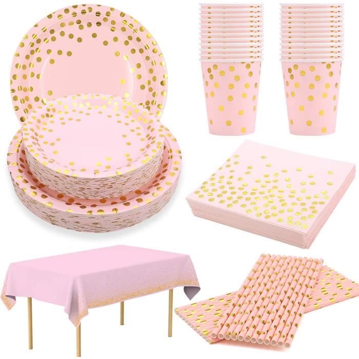 Black Whit Gold fête pique-nique anniversaire Lot de 2 nappes de fête jetables en plastique pour anniversaire 