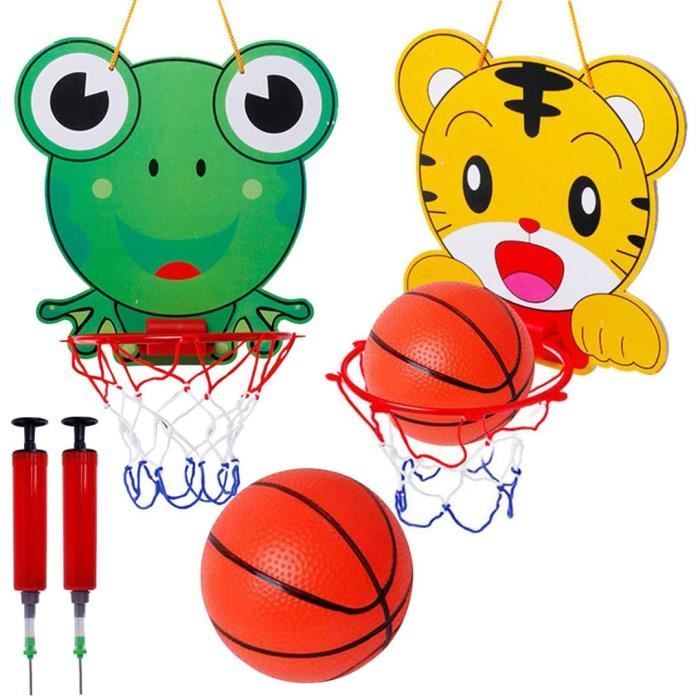 Mini Panier Basket Enfant Interieur 2 Pcs Dessins Animés avec Plaque de  Basket-Ball à Suspension Mini Panier Basket,Panier de[33] - Cdiscount Sport