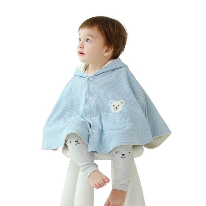 Kit Bain Bebe Jlvn0 Cape De Poncho De Siege D Auto De Dessin Anime A Capuche En Coton Cdiscount Puericulture Eveil Bebe