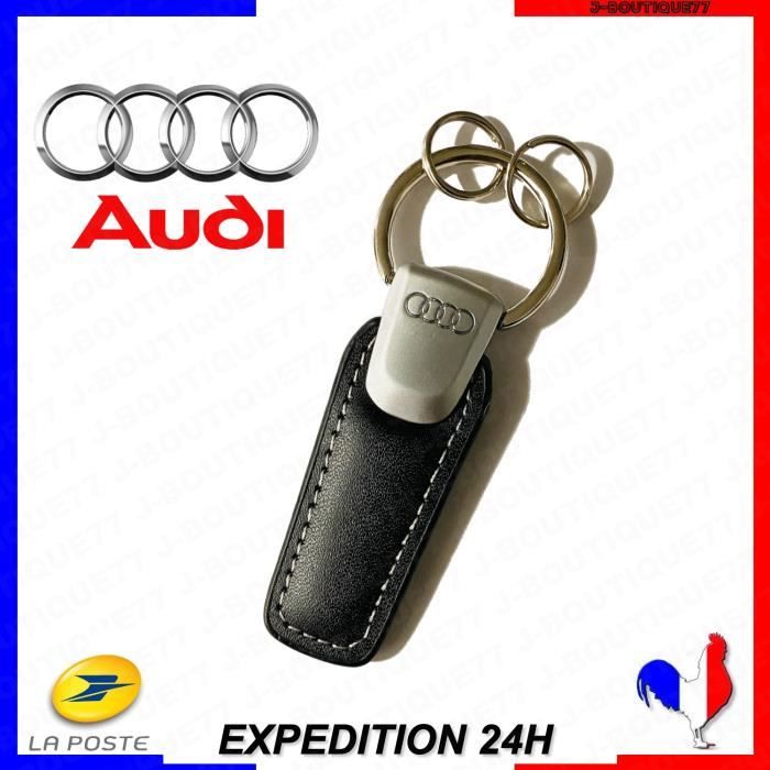Porte Clé Cuir Audi S-Line A3 A4 A5 A6 A7 A8 TT S3 S4 RS4 RS6