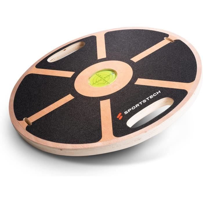 Balance Board Premium En Bois Balance Intégrée Équipement De Fitness
