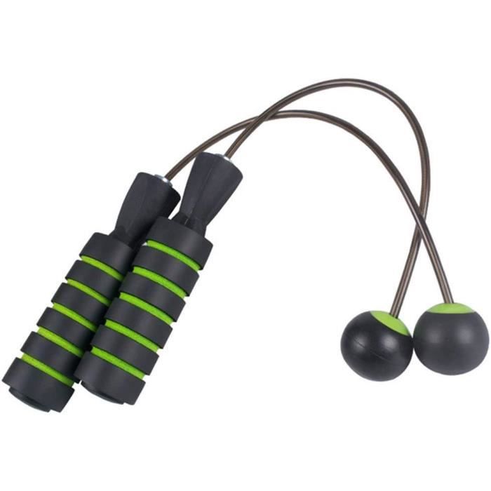 Legami Corde à Sauter Jump Around – Compteur Numérique, 2 Poids, Corde Réglable 300 Cm, Sans Fil – Sport Et Maison – Vert