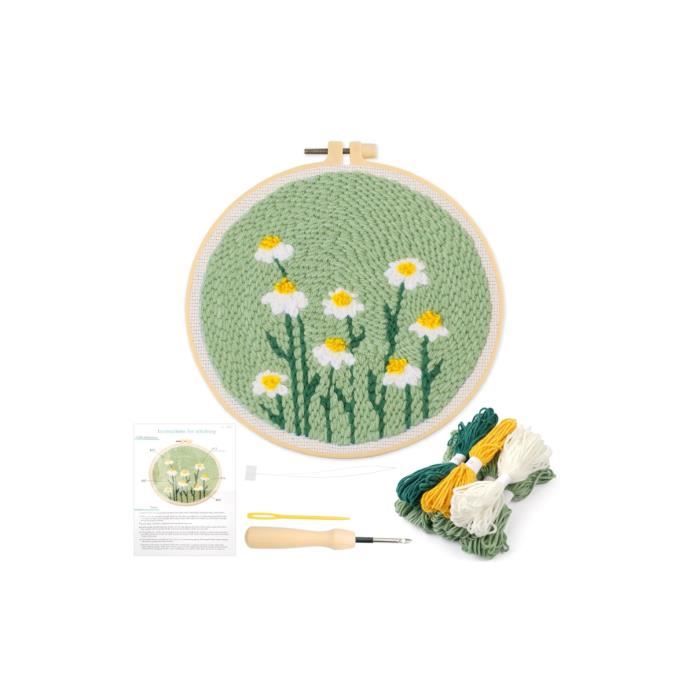 Kit De Broderie Punchneedle Hooked On Rugs #411 - Fleurs De Pennsylvanie - Neuf