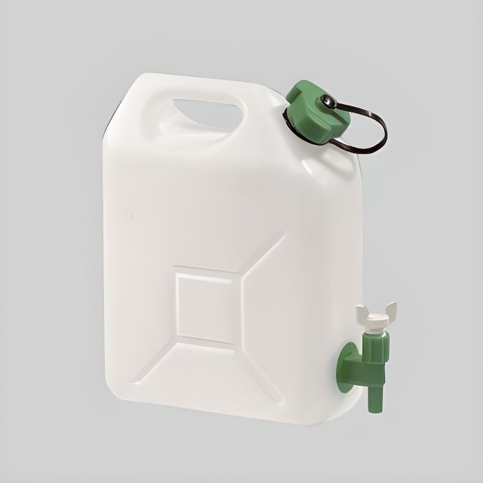 Jerrican alimentaire 5 litres avec bouchon et robi