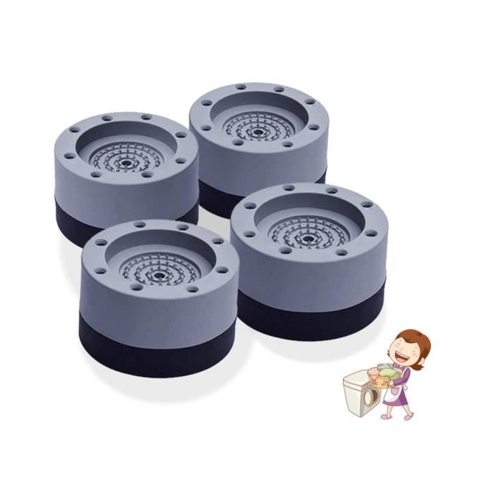 2 patins anti-vibrations en caoutchouc pour pieds de support carrés de 2 patins anti-vibrations en caoutchouc pour pieds de support carrés de
