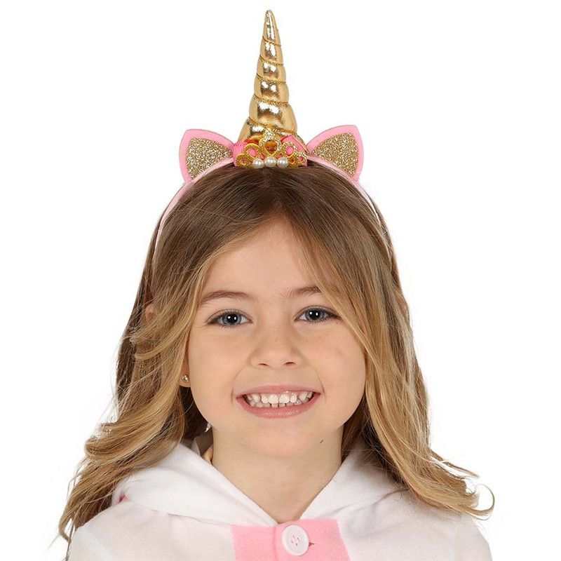 avec accessoires et oreilles pour cheveux en corne de licorne fêtes... bandeaux licorne Serre-Tête Licorne pour Fille Enfant anniversaires utilisés pour Pâques 3 élastiques pour enfants licorne 