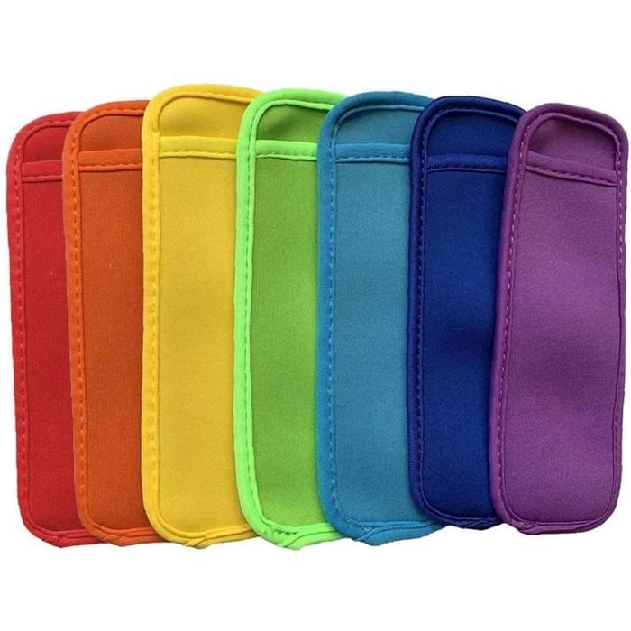 5 Pièces Ensemble De Sucettes Glacées Couvertures De Popsicle Supports De Manches De Glace