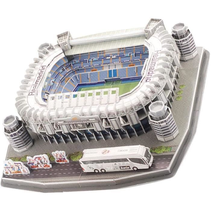 Modèle de stade de football de Puzzle 3D, ensemble de blocs de construction  de stade 3D terrain de Football assemblant des jou[375] - Cdiscount Jeux -  Jouets