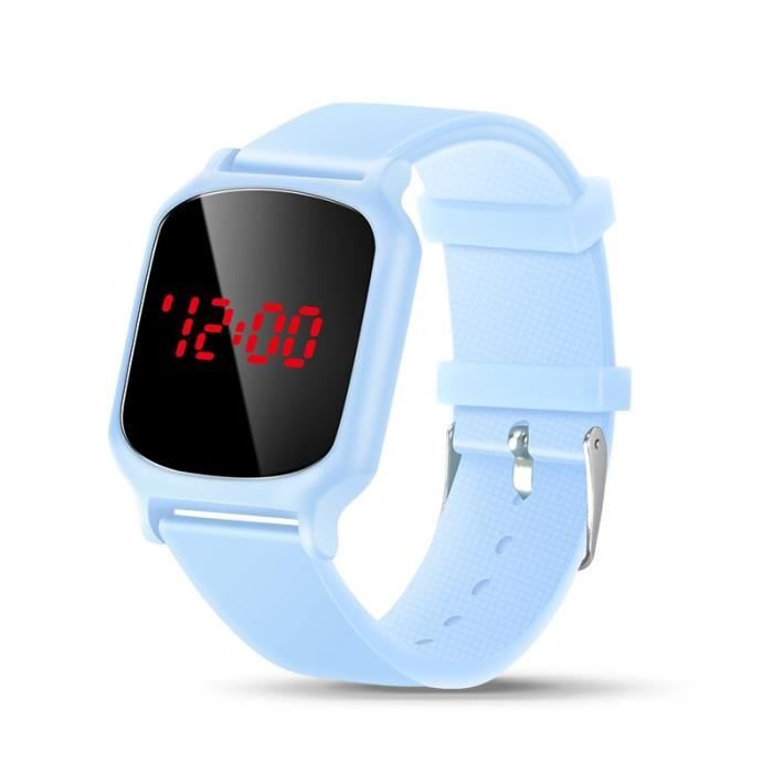Montre En Bois Cartoon Pour Garçon – Bijou éducatif, Couleurs Aléatoires, Perles Extensibles, Cadeau Enfant