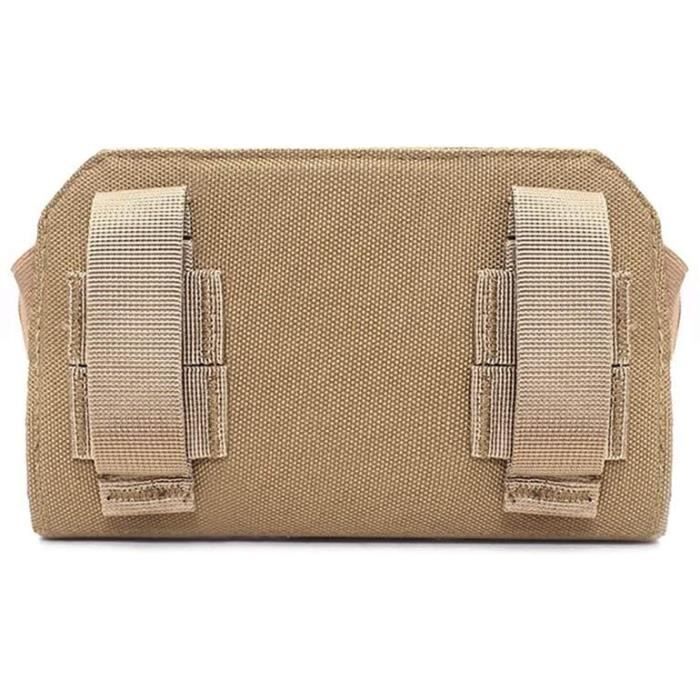 Portable Multifonctionnel Sac Organisateur Petit Gilet Pochette de Téléphone Coffre Divers Sac pour La Chasse en Plein Air Sac de Carte Tactique Pochette Tactique Molle Militaire Homme EDC