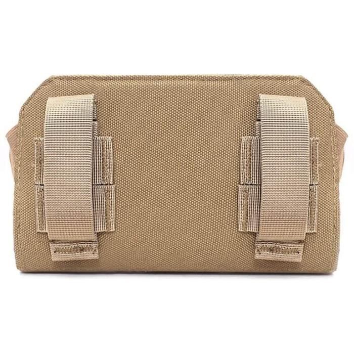 Sac de Carte Tactique, Pochette Tactique Molle Militaire Homme EDC,  Portable Multifonctionnel Sac Organisateur Petit Gilet Pochett Kaki -  Cdiscount Bagagerie - Maroquinerie