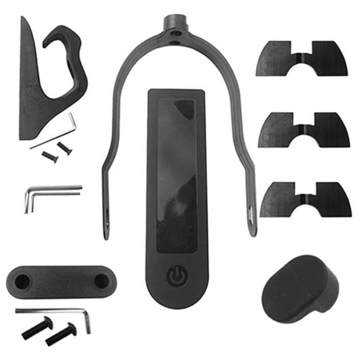 Support De Garde-boue Arrière Pour Trottinette électrique Kukirin G2 Pro - ABS Léger Et Résistant - Noir